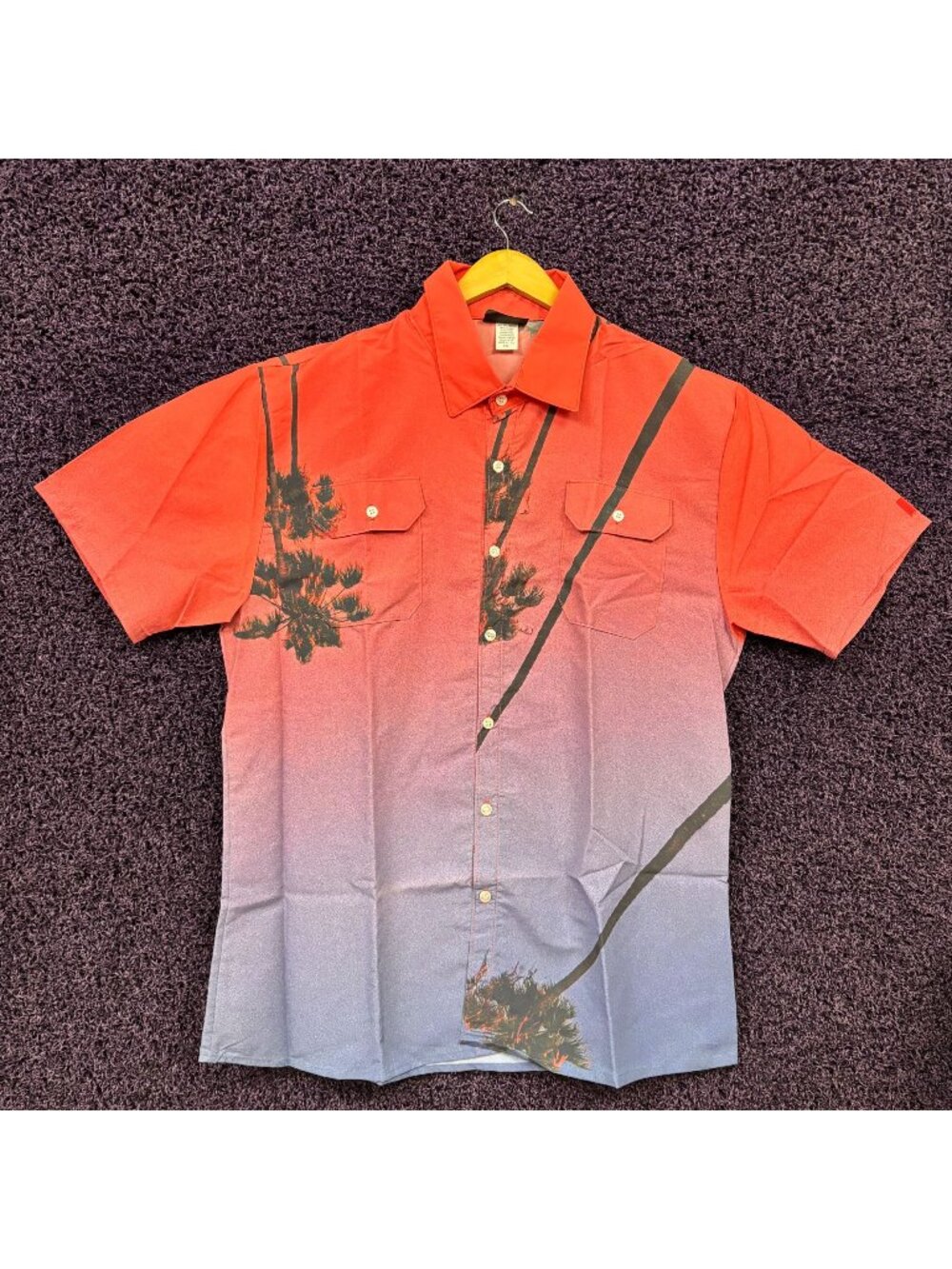 Maluma x Michelob Ultra Pure Gold Paradise Button-Up XXL